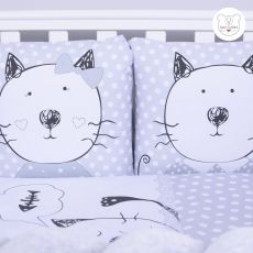 Детский постельный комплект Veres Cats family 6 единиц